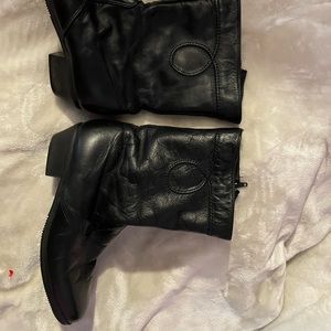 Vintage Made in Canada Cowboy Booties